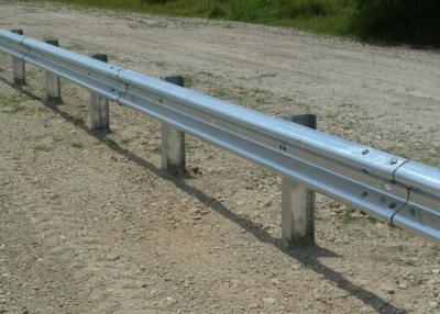 China Customized Traffic Guard Rails , Highway Crash Barrier With Protective Coating Layer for sale