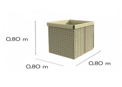 China Hormigón de acero galvanizado que refuerza los paneles soldados con autógena del alambre para las barreras de Hesco en venta