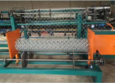 China Anti Corrosive Chain Link Fence Machine / Semi Automatic Chain Link Machine for sale