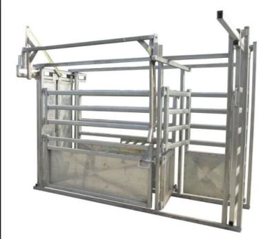 China Galvanized Standard Horse Or Cattle Corral Panels / Heavy Duty Cattle Crush CE ISO9001 for sale