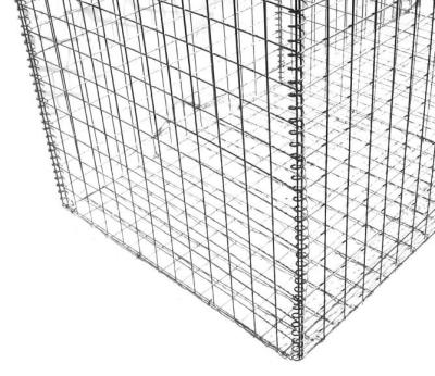 China Construction Gabion Wire Mesh Rock Basket Retaining Wall 4.0mm-5.0mm Wire Gauge for sale