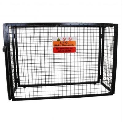 China Galvanized Steel Wire Gas Bottle Mesh Cage 920mm*1000mm*500mm For UK Market for sale