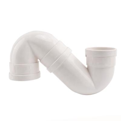 China PVC Storage Elbow S Type P 75mm 110mm Type 50mm for sale