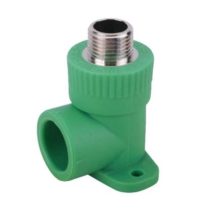 China Pipe Lines Connect PP-R Elbow PPR Water Supply Pipes Male Seated Check Valve PPR Fitting Fittings for sale