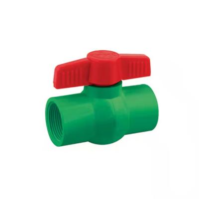 China PPR Plastic Plastic Valve 20mm 25mm 32mm 50mm 63mm for sale