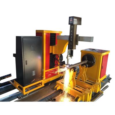 China Stainless Steel Pipe 6 Cutting Machine Plasma Flame Tube Cutting Machine for sale