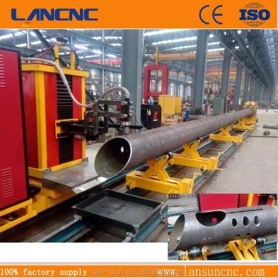 China Intersecting Pipe Cutting Pipe Profile Intersection CNC 5 Axis Metal Tube Plasma Cutting Machine for sale