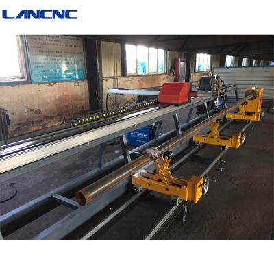 China 2022 Lansun Economical Portable Intersecting Machinery Repair Shops China Supplier Line Pipe Cutting Machine for sale