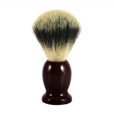 China Mens Grooming Your Own Brand No Moq Synthetic Vegan Badger Cream Men's Shaving Brush for sale