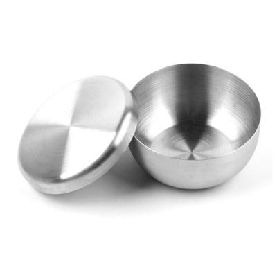 China FYD Amazon Hot Selling High Quality Stainless Steel Shaving Bowl Shaving Bowl With Lid And Cheap Price for sale