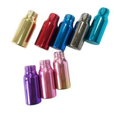 China Personal Care 50ml, 60ml, 80ml Aluminum Cans Cosmetics Makeup Remover Spray UV Plated Aluminum Bottles for sale