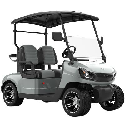 China Fashion Cheap Safe Short Timeout Factory Direct Electric Golf Car 1 2 Seat Electric Golf Cart 2023 Brand New Price 48V - 2 215/35-12 for sale