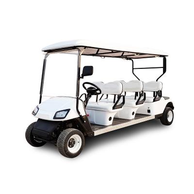 China Free Shipping Club Golf Cart Lifted 4 Passenger Golf 6 Person 60v Electric Lifted Golf Cart Off Road Buggy With 205-10 Lithium Battery for sale