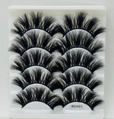 China Soft Fake 8D Eye Lashes With Cheap Price Hair Band Eyelashes for sale