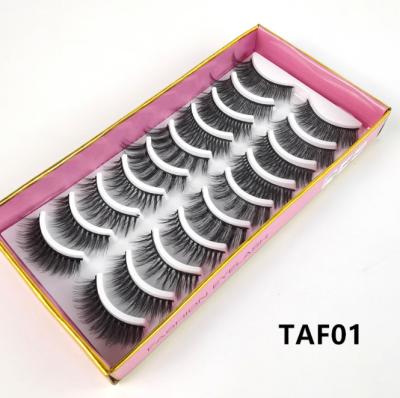 China Full price strip soft cheap cruelty free 3d mink lashes 18mm mink eyelashes seller for sale