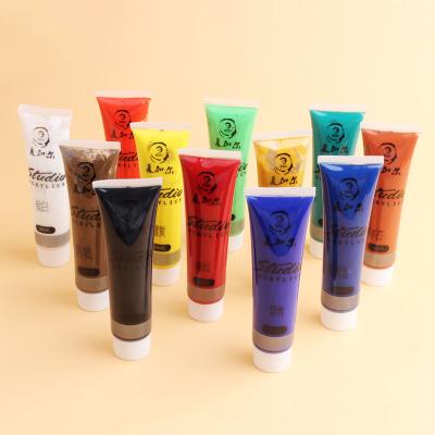 中国 Professional Acrylic Paint Nox-toxic Colors Water Based Acrylic Paint Oil Paint For Artists Acrylics For Painting 販売のため