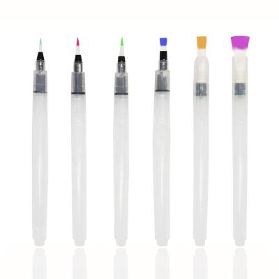 China Professional Water Color Artist Painting 6pcs Water Color Brush Pen Set Art Brush Factory From Yihuale for sale