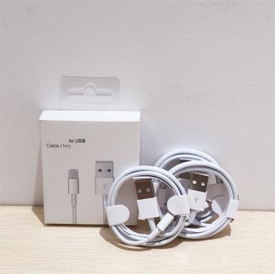 China Charging+Data Transfer Original High Quality For iPhone Charger Cable 1M 3FT USB Cable Data Transfer Fast Charging For iPhone Mobile Cables for sale