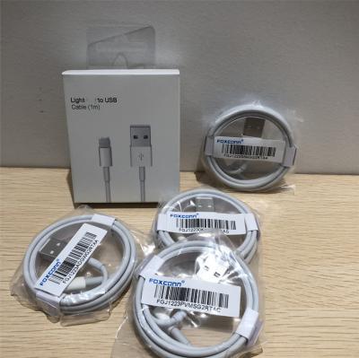 China Mobile Phone Foxconn 8ic Original Quality Charger Cables for iphone12 13 14 Fast Charging Line Data Cable 1M 2M USB Charger Cable for iphone for sale