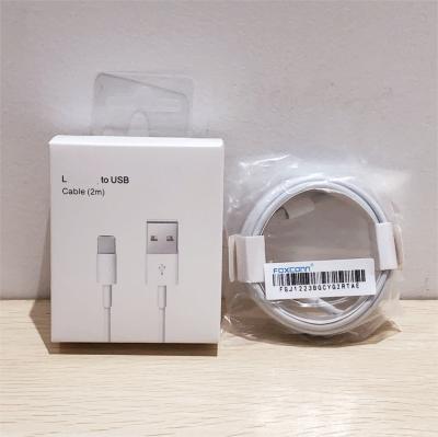 China Fast Charging Speed 8ic Foxconn Original 1M 2M Data Charging Cable for iphone 14 13 pro Max Fast Charging Cables USB Charger Cable for iphone 6S XS for sale