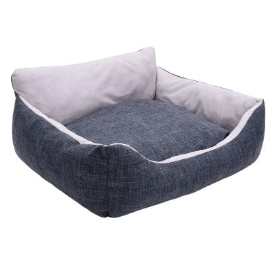 China Durable Supplies Removable And Washable Waterproof Cat Bed Pet Dog Sofa Bed for sale