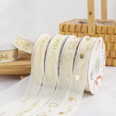 China Custom Ribbon 2021 Custom Ribbon 2021 Recyled eco products gift custom ribbon 3d printing grosgrain ribbon for sale