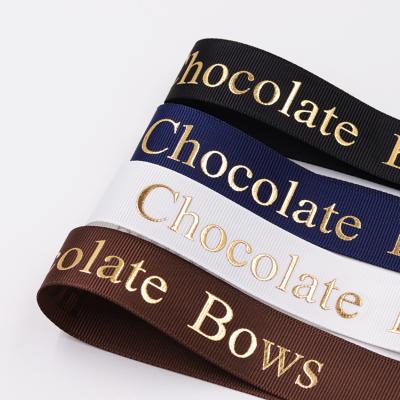 China China High Quality Ninety Six Hundred Supplier Colors Printed Solid Grosgrain Ribbon for sale