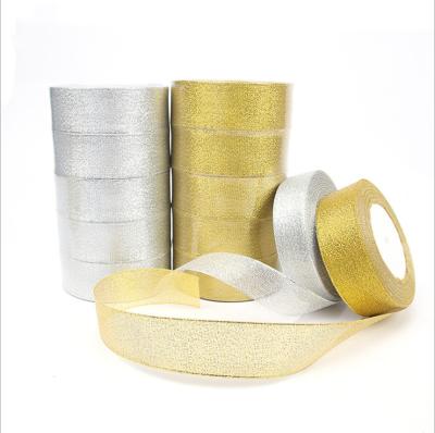 China Soft and smooth all size high quality glitter ribbon for sale