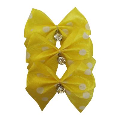 China Recyled Elastic Ribbon Bow For Gift Box Christmas Ribbon Hair Bow Ribbon for sale