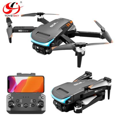 China New Foldable WiFi Fpv 4K HD Dual Camera Quadcopter Toys Headless Mode Obstacle Avoidance RC Dron VS E99 K101 Max Drones for sale