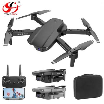 China 2022 Hot-selling Headless WIFI FPV Quadcopter Foldable Drone E99 Pro2 Mini Drone With 4K Mode Dual HD Camera for sale