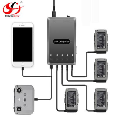 China Professional 6 in 1 GaN 120W Smart Smart Battery Charger for DJI Mavic Air 2 Air 2S Hub Drone Charging Accessories CSJ52717 for sale