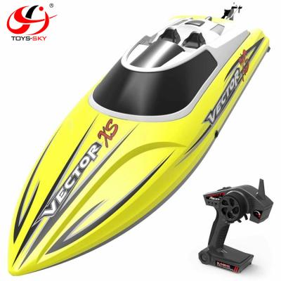 China RC Model 30km/h RC Boat with Remote Control Speed ​​Self-righting and Reverse RTR Function Electric Boat Model Toys Model Ship for sale