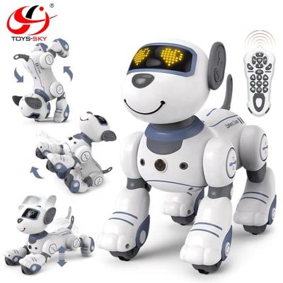 China RC Model 2022 Programmable Smart Electric Voice Control Robot Dog Toys with Touch Sensor Music Smart Quadruped Robotics for Kids for sale