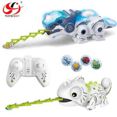 China Dinobot Toy Remote Control Chameleons RC Model 2.4GHz RC Animals Dinosaur Smart Robot Car Robot Toys For Kids for sale