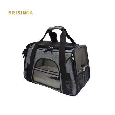 China Breathable Pet Travel Carriers For Cats And Dogs Rabbits Hamster Soft Sided Portable Cats Bags Carrier Neoprene Small Dog Foldable Pet Bag for sale