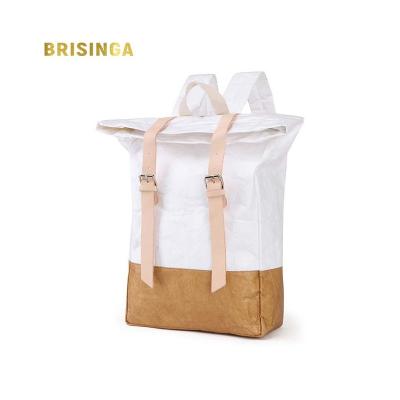 China 2020 waterproof fashion new style tyvek kraft paper backpack fashion backpack leisure school bag high quality backpack for sale