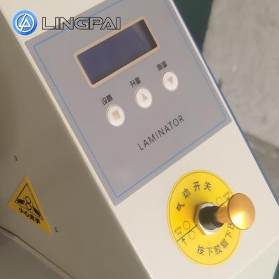 China Lingpai LP1600-D2 1.6m cold and hot laminator with manual LP1700-D2 for sale