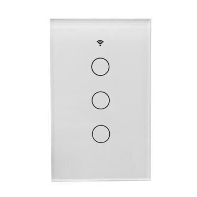 China Security Radio 1/2/3 Band Eu Home Automation Tuya Zigbee Smart Wifi Lamp Switch for sale