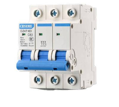 China Factory Price Small Air Switch Household Circuit Breaker Air Leakage Protector Air Switch Dz47-63 for sale