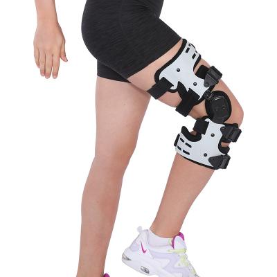 China Adjustable Angle Short TJ042 Knee Fixation Brace Meniscus Ligament Hyperextension Knee Fracture Rehabilitation Brace for sale