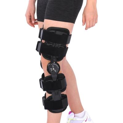 China Postoperative Rehabilitation Knee Brace Orthopedic Medical Hinged Leg and Knee Support TJ023 for sale