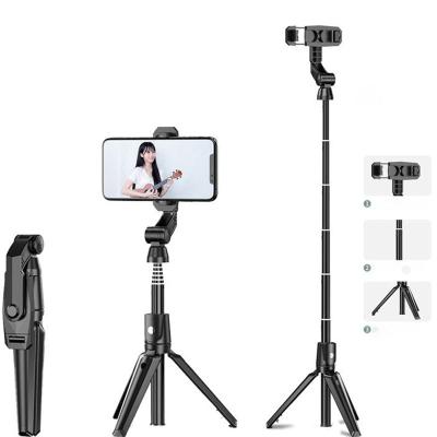 China Aluminum Selfie Stick Mobile Phone K21 BT Phone Holder Outdoor Tripod for sale