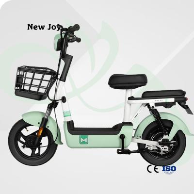 China Wholesale Steel Selling Custom Variable Speed ​​Adult E Bike Electric Bike Electric Bicycle Hybrid City Bike for sale