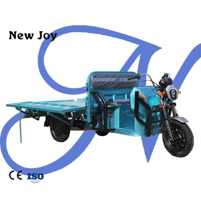 China new cargo transport lcd display with big rear box electric tricycle volume for sale for sale