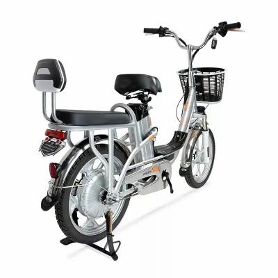 China Roywell steel wholesales electric moped 48v 350w electric road bike 18 inch classic sports city electric bike for sale