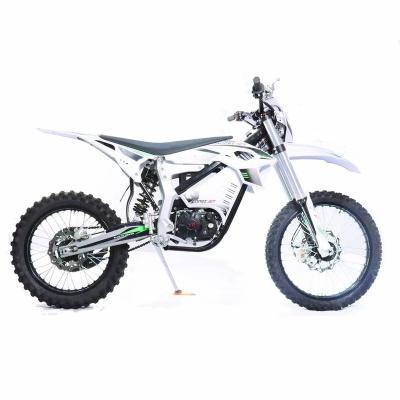 China Aluminum Alloy AdmitJet Good Prices Adult 72V 12000W Evo Long Range MX Dirt Friendly Big White Electric Bike for sale