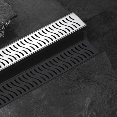 China Rustproof American Smell-Resistant Floor Drain Cover Rectangle SUS 304 316 Stainless Steel 316 Shower Grate Floor Drain 10-60