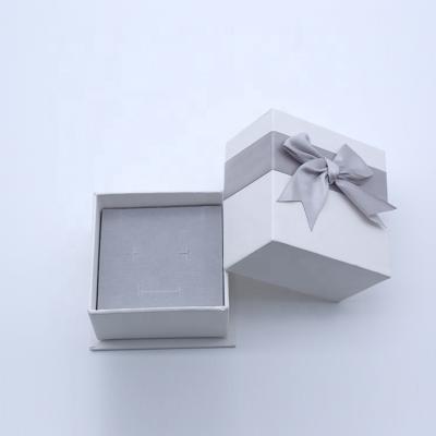 China Recyclable Unique Custom Bowknot Jewelry Necklace Gift Packaging Box for sale