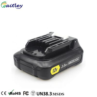 China Machine- OEM for makita 12v 3000mAh powertool Li-ion replacement battery bl1015 for sale